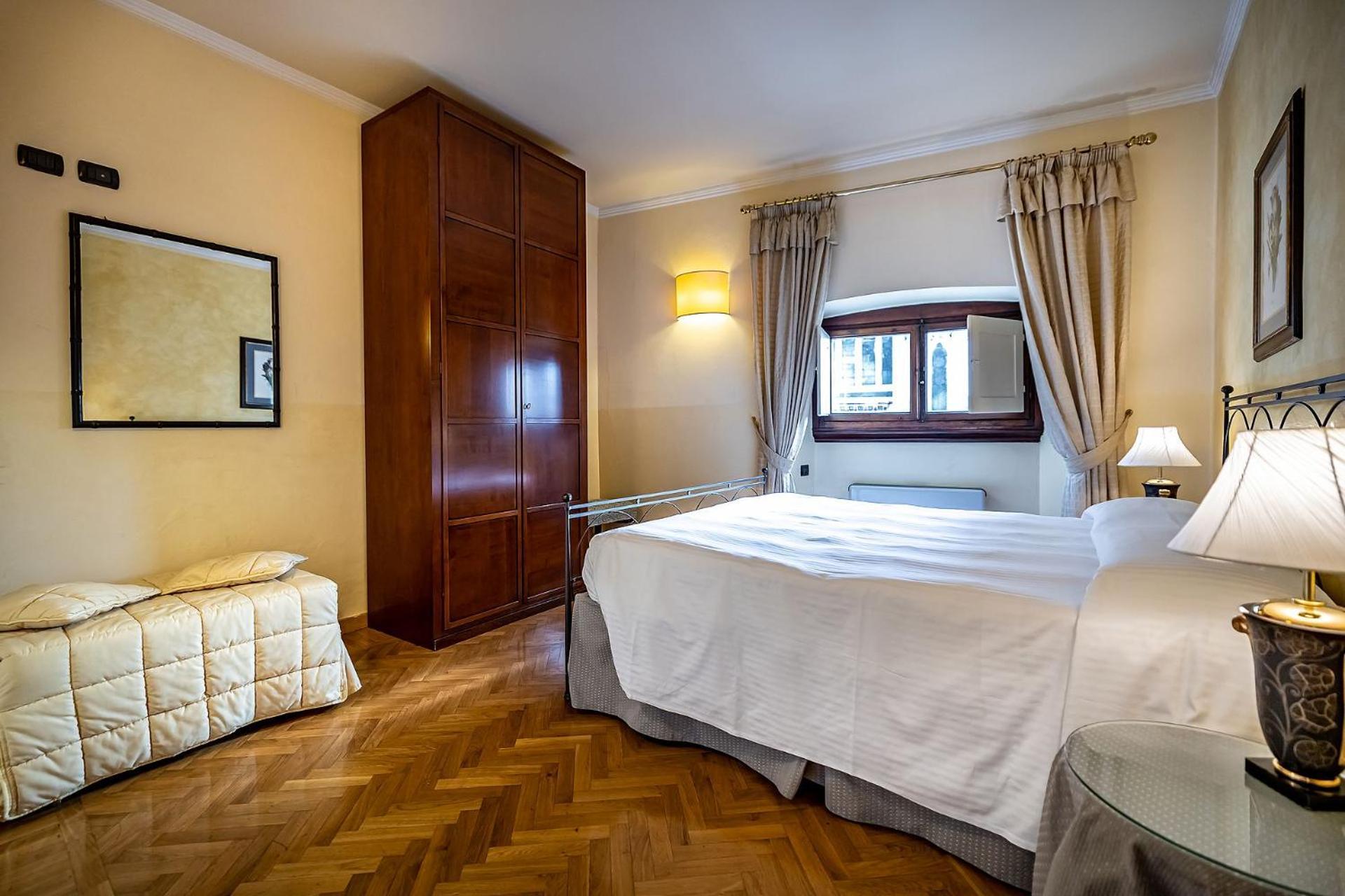 Economy Two-Bedroom Apartment and view of the Dome of the Cathedral