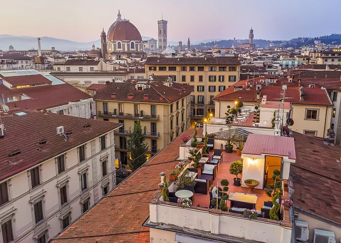 Hotel Annabella Roof Terrace Florence