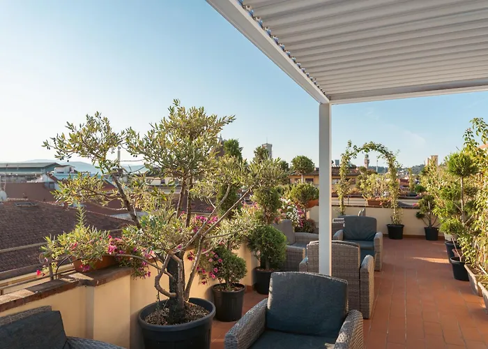 Hotel Annabella Roof Terrace Florence