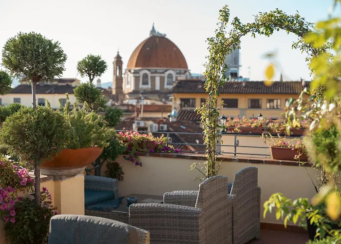 Hotel Annabella Roof Terrace Florence