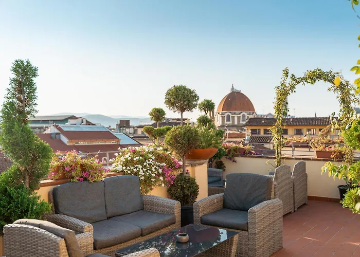 Hotel Bijou Roof Terrace Florence
